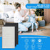 Replacement Idylis Filter C for Idylis Air Purifier IAF-H-100C, IAP-10-200, IAP-10-280 Model, Idylis C True Hepa Filter & 2 Activated Carbon Pre-F...