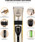 MAIRAN Dogs Pet Shaver Low Noise USB Charging Cordless Dog Grooming Kit Electric Pet Hair Trimmer Pet Hair Trimmer Large Medium and Small Dog and ...