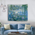 Monet Tapestry Water Lilies Flowers Tapestry Wall Hanging Art Home Decor for Living Room Bedroom Dorm 60 x 40 Inches...