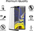amFilm Galaxy Note 9 Screen Protector Glass (Full Screen Coverage), Tempered Glass Screen Protector for Samsung Galaxy Note 9 - Dot Matrix, Case F...
