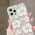Fycyko Compatible for iPhone 14 Pro Max Case Cute Hibiscus Flower Print Clear Aesthetic Design Summer Floral with Women Teen Girls Soft TPU Phone ...