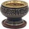 DharmaObjects Decorated Brass Charcoal Incense Burner...
