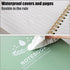 Koogel Spiral Notebook A5, Waterproof Notepad Ruled Notebook 60 Sheets Stone Paper All Weather Notebook for School Office Camping Outdoor Activiti...