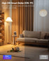 Matter Smart Light Bulbs, Full Spectrum Light Bulb, Work with Alexa and Google Assistant, WiFi Led Light Bulb, 16 Million Colors RGBWW, App & Voic...