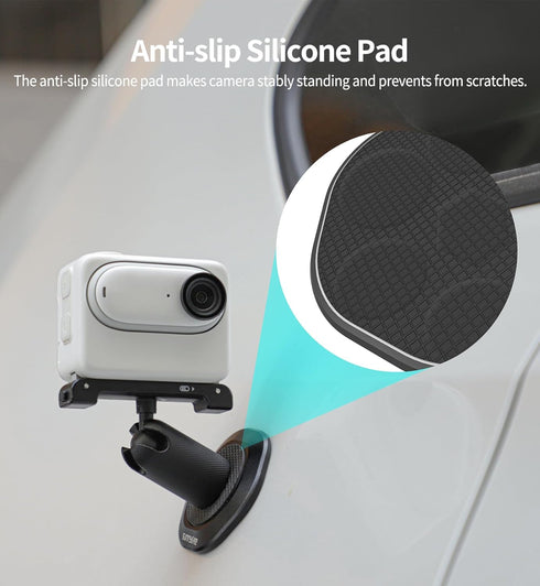 Pocket 3 Strong Magnetic Base Camera Stand Mount Stabilizer for DJI Osmo Pocket 3/2, Insta360 ONE X3/2/1/GO 3,for FIMI Palm 2/1 Action Camera Expa...