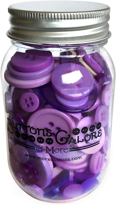 Buttons Galore Sour Grapes Buttons Mason Jar...