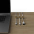 Cable Anchors for Desk Organization Gold | Premium Aluminum Cord Organizers | Charger + Cable Management Clips for Home & Office | Stylish, Sturdy...