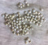 AB Crystal Pearls Beads Silver/Gold Claw Rhinestones Round Sew On Clothing Stones (AB Gold Claw, 8MM)...
