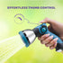 Hose Nozzle Heavy Duty Hose Sprayer With 10 Adjustable Watering Patterns. Thumb Control Design, Comfortable Ergonomic Grip, Garden Hose Nozzle for...