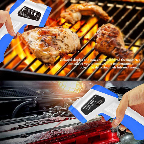 BTMETER Digital Infrared Thermometer BT-981B,Non-Contact HVAC IR Temperature Gun,-50? to 450?(-58 to 842?) Temperature Gun,Temp Heat Gauge with Ba...