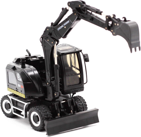 1/50 Wheeled Excavator Construction Vehicle Toys, Vehicle Toys for Kids, Outdoor Sandbox Car Toys, Birthday Gift Toddler Boy Kid...