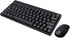 Adesso WKB-1100CB Natural Ergonomic Wireless Spill Resistant Mini Keyboard & Mouse Combo,Black...