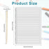 Line Stencil Straight Line Stencil 0.35inch Spacing Line Plastic Writing Guide Template Line Drawing Stencil Template for Journaling Scale Writing...
