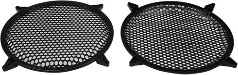 X AUTOHAUX 2pcs Grill Cover 12 Inch Mesh Protector Car Speaker Cover Woofer Subwoofer Grill...