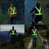 Led Reflective Vest Safety Gear, Rechargeable Light Up Running Vest High Visibility at Night Adjustable Vest for Runners Riders Walkers Men Women...