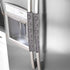 OUGAR8 Handmade Refrigerator Door Handle Cover-Catches Drips,Dust,Smudges and Fingerprints Leaving for Fridge Microwave Oven Handle Covers Home Kitchen Appliances Decoration (4pcs, Circle)