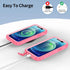 SPORTLINK Compatible with iPhone 12 Pro Waterproof Case - Full Body Shockproof Dustproof Phone Screen Protector Rugged Waterproof Case for iPhone ...