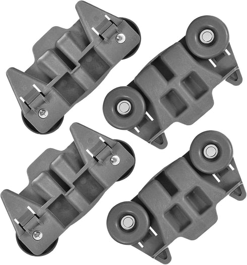 W10195416V W10195416 Dishwasher Wheels Lower Rack Metal shaft Parts by AMI PARTS, Fit for Kitchen-aid Whirl-pool May-tag Ken-more Dishwasher Rack ...