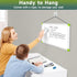 CUHIOY Dry Erase Board 12 x 16 inches Whiteboard for Wall, Double Sided Lapboard with 2 Marker Pens, Portable Hanging White Boards for Office, Hom...