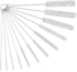 Straw Cleaner Brush Set, 12-Piece 11.8 Inch Long Botthle Cleaning Brush, Nylon Tube Brush Kit for Straws on Tumbler, Water Bottle, Sippy Cup and P...