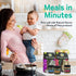 Natural Heaven Seasoning Protein Pack, Hamburger Meat Grill Seasoning (3.5 Oz), Chicken Seasoning (2.1 Oz), Salmon Seasoning (1.7 Oz) for Cooking ...