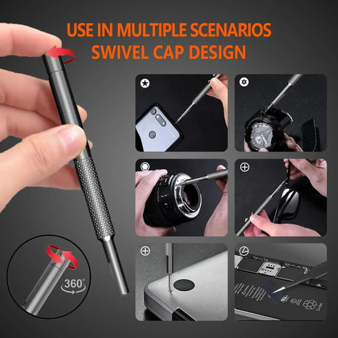 50-in-1 Precision Screwdriver Set, Small Screwdriver Set Magnetic, Mini Screwdriver Set with Case, Electronics Repair Tool kit for Laptop, iPhone,...