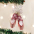 Old World Christmas 2020 Christmas Ornament Pair of Ballet Shoes Glass Blown Ornament for Christmas Tree...