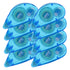 Glue Runner Permanent, Double Sided Adhesive Scrapbook Runner Tape Roller, 0.3-inch by 360-Inch, Permanent Adhesive Dots Roller Applicator, 8 Pack...
