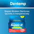Dentemp Repair Kit - Repair-It Advanced Formula Denture Repair Kit (Pack of 3) - Denture Repair Kit Repairs Broken Dentures - Denture Repair to Me...
