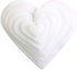 Playfully Ever After 1 to 6 inch Multi-Size Pack 24pc Felt Hearts (White)...