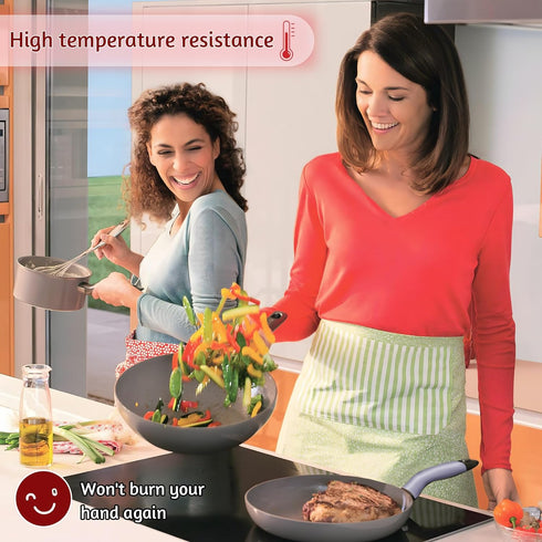 2024 New Silicone Pan Handle Sleeve Pot Handle Heat Insulation Cover Multifunctional Heat-Resistant Silicone Pan Handle Cover Sleeve (2pcs Small)...