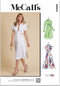 McCall's Misses' Knotted Shirt Dress Sewing Pattern Kit, Design Code M8403, Sizes 4-6-8-10-12, Multicolor...