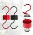 SAVITA 2pcs Ant Moat for Hummingbird Feeders Large Metal Moat Ant Moat Guard for Hummingbird Feeders Accessory Hooks for Bird Feeder with 2pcs Cle...