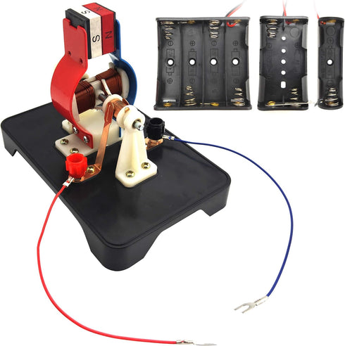 EUDAX STEM DIY Simple Electric Motor DC Motors Model Assemble Kit for School Labs Physics Science Educational...