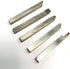 ZR 5 Pcs 4x4mm Carbide Tipped Lathe Metal Cutter Bit Cutting Tool Set Turning Boring Cutters Accessories for Mini Miniature Metal Lathe...