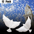 12-Pack Dove Balloons Memorial Release in Sky, Biodegradable White Angel Lanterns Funeral Party Decorations for Loss of Loved One, Celebration of ...