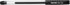Reynolds Jiffy 0.5mm Needle Point Gel Pens Black Ink - Pack of 40 (Ship From India)...