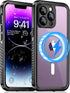 Unitedtime for iPhone 14 Pro Max Case Magnetic Waterproof with Built-in Screen Protector,Compatible with MagSafe Shockproof Dustproof Heavy Duty F...
