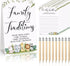 Fumete 61 Pieces Baby Shower Games Include Family Traditions Sign and 50 Baby Shower Family Traditions Cards with 10 Pencils for Baby Shower Party...
