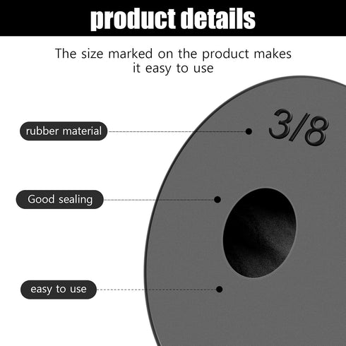 Faucet Washers,58 Pack Faucet Washer Assortment Kit Faucet Parts Washer Flat and Beveled Rubber Faucet Washers Assortment Replacement Kit for Repa...