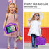 LTROP Kids Case for iPad 5th/6th Generation (2017/2018) & Air 2, Shoulder Strap Handle Stand Shockproof Bumper Cute Kid Case for iPad 9.7 Inch, Pu...