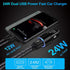 USB Car Charger, 2Pack 4.8A Fast Charging Dual Port USB Cigarette Lighter Adapter for iPhone 15 14 13 12 11 Pro Max SE XR X 8 7 6, iPad, Samsung G...