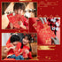4 Pieces Silk Red Envelope Chinese Red Pocket Lucky Money Hong Bao Card Envelope for Spring Festival Wedding New Year Birthday, 4 Styles with Chin...