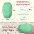 2 Pcs 100g Acrylic Yarn for Crocheting,Soft and Fluffy Crochet Yarn for Knitting and Crafts?4 ply Warm Yarn for DIY Slippers Cushions Dolls Bags B...