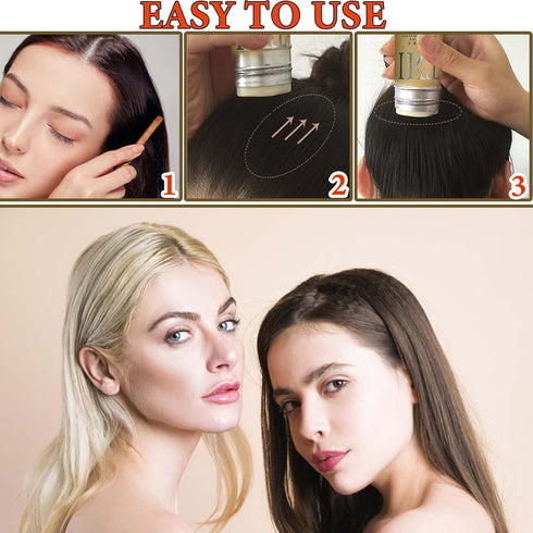 2 PCS Hair Wax Stick,Hair Slick Stick Avocado Flavored Non Greasy Hair Smoothing Cream Styling Gel for Flyaway Hair,Frizz Control Hair Care Produc...
