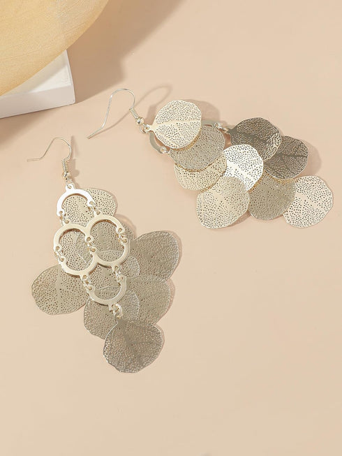 Boho Gold Dangle Earrings for Women Trendy Long Drop Chandelier Bohemian Fligree Leaf Earrings Dangling Lightweight Hyopallergenic for Women...