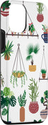 iPhone 12/12 Pro Indoor and Outdoor Plant Illustrations | Boho Nature Art Case...