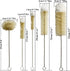 Stainless Steel Soda Bottle Cleaning Brush Set in Natural Boar Bristle Wool Tip Long Handle, Flexible Bendable Thick Wire Cleaner for Narrow Neck ...