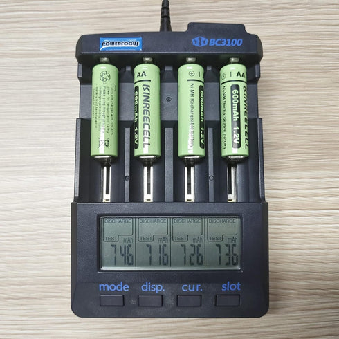 Rechargeable AA Batteries, Ni-MH Double A Solar Batteries High Capacity 1.2V Pre-Charged for Outdoor Solar Lights, String Lights Pathway Lights (A...