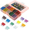 100pcs Assorted Auto Car Truck Standard Blade Fuse Assortment 2A 3A 5A 7.5 A 10A 15A 20A 25A 30A 35A Car Boat Truck SUV Automotive Replacement Fus...